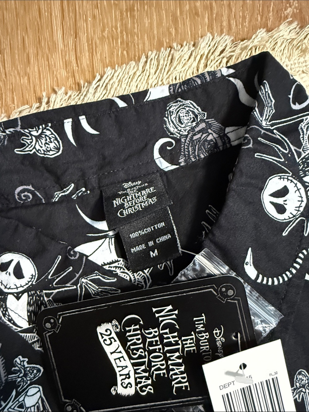 The Nightmare Before Christmas Button-Up Shirt - Picture 4 of 5